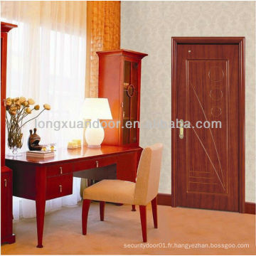 Conception de porte en bois de chambre à coucher, conception de porte de chambre à coucher, design de porte de chambre intérieure